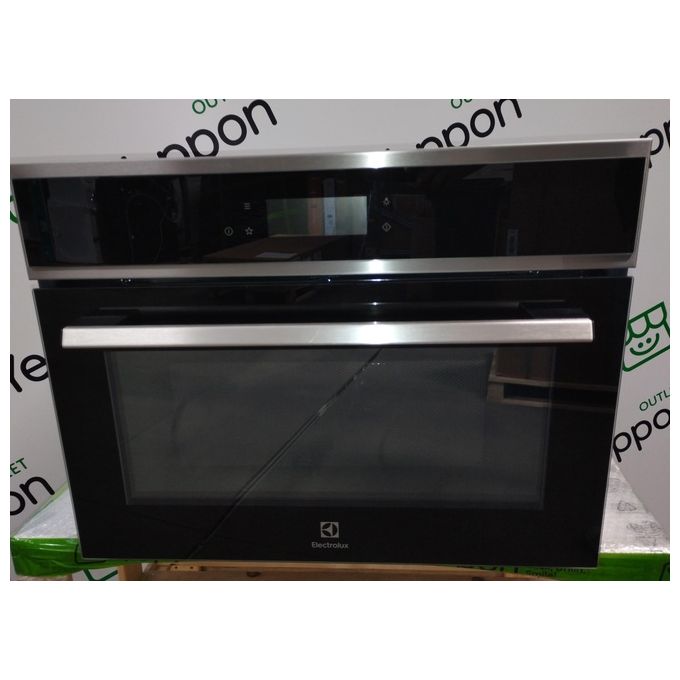 [ComeNuovo] Electrolux EVM8E08X Forno Microonde da Incasso compatto Serie 600 Capacita' 42 Litri Potenza 1000 W Acciaio Inox