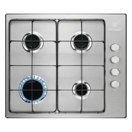[ComeNuovo] KGS6404SX Piano Cottura a Gas 4 Zone 55 cm Acciaio Inossidabile