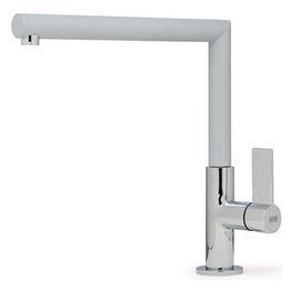 [ComeNuovo] Ares MMKARE7 - Miscelatore da cucina monocomando, da incasso, Metaltek, canna girevole, 24 cm, Alluminio