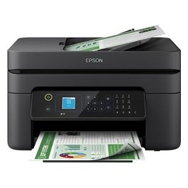 [ComeNuovo] Epson WF-2930DWF Stampante Multifunzione A4 a getto d'inchiostro (Stampa Fronte Retro, Scansione, Copia, Fax) Display LCD 3.7cm, ADF, WiFi, Ethernet, Stampa da mobile e su Cloud, AirPrint