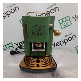 Pro Deluxe Macchina da Caffè a Cialde 44mm Acid Green Ottone per un Caffè di Qualità Superiore e Stile Unico