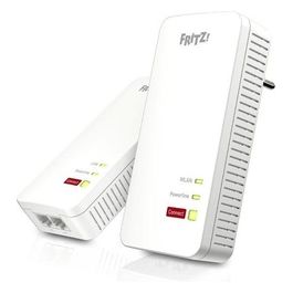 [ComeNuovo] FRITZ!Powerline 1240 AX WLAN Set 1200 Mbit/s Collegamento ethernet LAN Wi-Fi Bianco 2 Pezzi