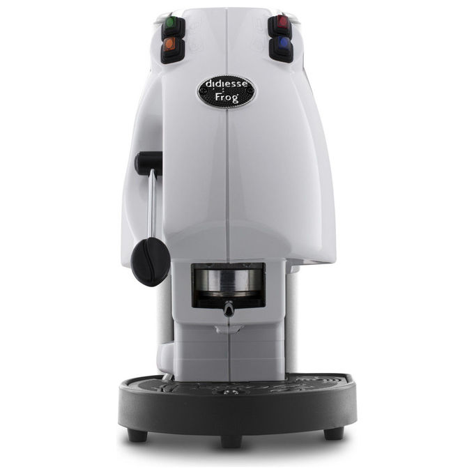 [ComeNuovo] Frog Revolution macchina caffe' cialde 650w 15 bar 2l nero bianco made in italy