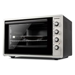 [ComeNuovo] G3Ferrari G10154 Rosto' 58 Forno Elettrico Multifunzione Ventilato con Girarrosto Capacità 58 Litri 9 Programmi 63 cm Nero / Argento