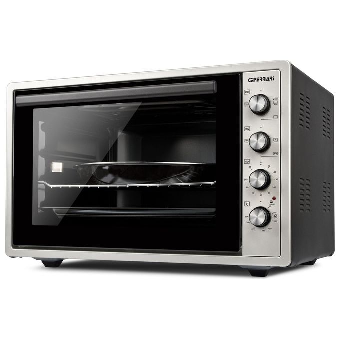 Image of [ComeNuovo] G3Ferrari G10154 Rosto' 58 Forno Elettrico Multifunzione Ventilato con Girarrosto Capacita' 58 Litri 9 Programmi 63 cm Nero - Argento