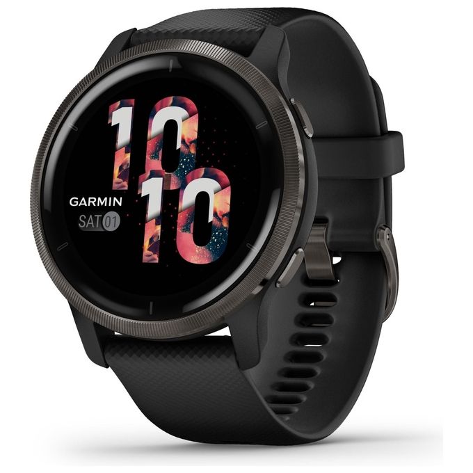 Image of [ComeNuovo] Garmin Venu 2 45mm 1.3'' Amoled GPS Sport Salute Notifiche Slate - nero
