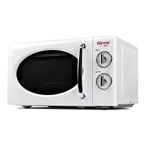 [ComeNuovo] FM21 – Forno a microonde combinato, 20 L, 700 W (microonde) + 800 W (grill), Classe A, Funzioni: microonde, grill, cottura combinata, funzione scongelamento automatico, timer 30 min, lampada interna, accessori inclusi (griglia, piatto in