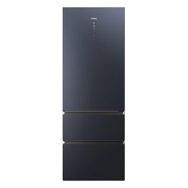 [ComeNuovo] HTW7720ENMB – Frigorifero combinato 3 porte 483 L, 201 cm, Classe E, 37 dB, Total No Frost, MyZone Plus, Humidity Zone, Wi-Fi, Nero