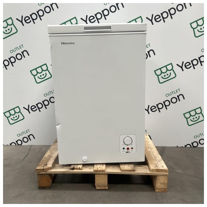 Image of [ComeNuovo] Hisense FC125D4AW1 Congelatore a Pozzetto Capacita' 95 Litri Classe energetica A+ Bianco