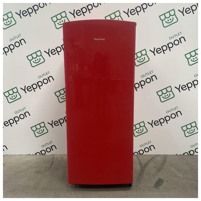 Image of [ComeNuovo] Hisense RR220D4ERF Frigorifero Monoporta Statico con Vano Congelatore Capacita' 170 Litri Classe energetica F 128 cm Rosso