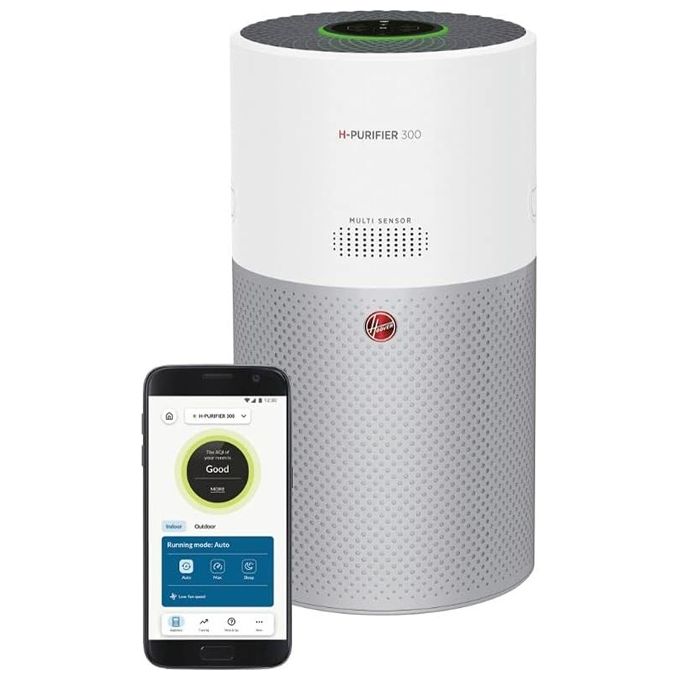 [ComeNuovo] Hoover HHP30C 011 Purificatore H-Purifier 300 Bianco e Argento