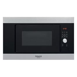 [ComeNuovo] MF20G IX HA Microonde con Grill Capacità 20 Litri Potenza 800W Apertura con pulsante a bandiera Auto Cook Scongelamento Nero/Acciaio Inox