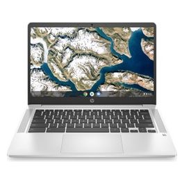 [ComeNuovo] HP Chromebook 14a-na0049nl Notebook, Processore Intel Celeron N4120, Ram 4Gb, Hdd 64Gb eMMC, Display 14'', Chrome Os