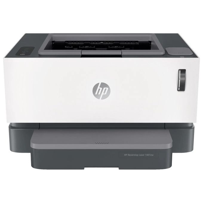 Image of [ComeNuovo] HP LaserJet Neverstop 1001nw 5HG80A, Stampante a Singola Funzione A4 con Serbatoio Toner a Ricarica Rapida, Stampa Fronte e Retro Manuale in b-n, 20 ppm, USB, Wi-Fi, Ethernet, HP Smart, Bianca
