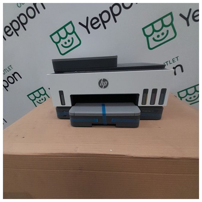 [ComeNuovo] HP Smart Tank 7605 Stampante Multifunzione a colori 15 ppm in Bianco e nero e 9 ppm a colori ADF da 35 fogli Wifi Stampa 1200 pagine al mese