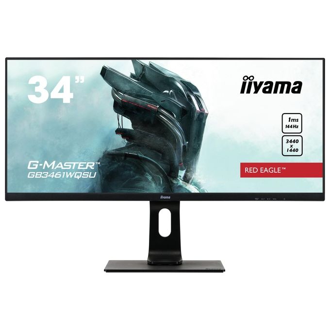 Image of [ComeNuovo] Iiyama G-MASTER GB3461WQSU-B1 Monitor Pc 34'' 3440x1440 Pixel Ultrawide Quad Hd Led Nero