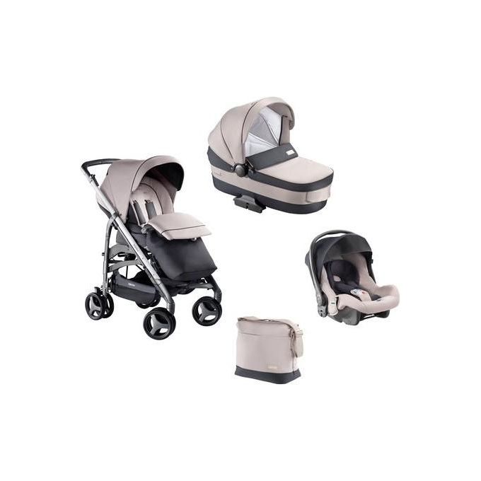 INGLESINA Zippy Pro Passeggino Combinato 3 in 1 Granito Telaio Non Incluso Per Bambini Fino a 36 Mesi