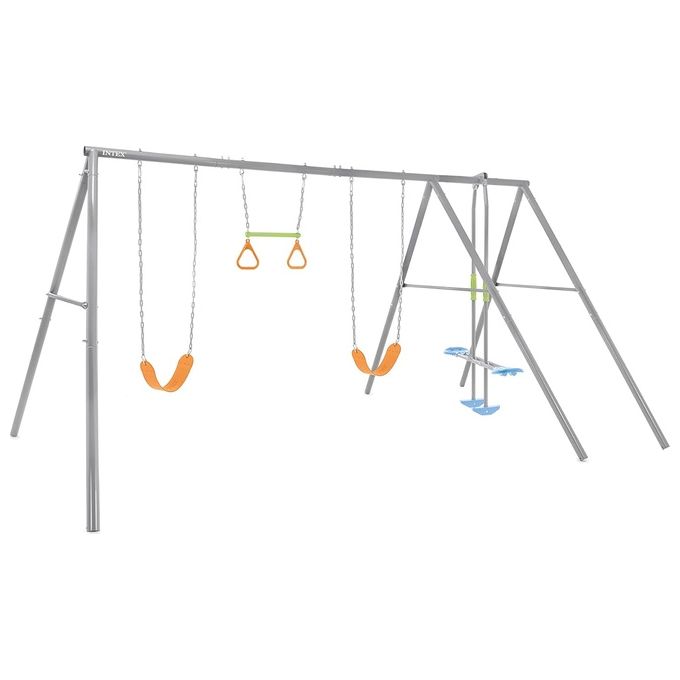 [ComeNuovo] INTEX Altalena Grigia 4 Componenti