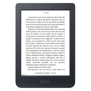 [ComeNuovo] Kobo Nia Lettore E-Book Touch Screen 8Gb Wi-Fi Nero