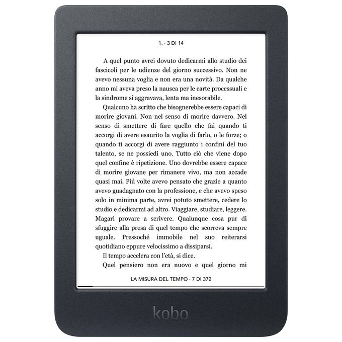 [ComeNuovo] Kobo Nia Lettore E-Book Touch Screen 8Gb Wi-Fi Nero