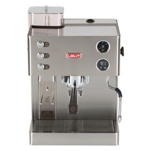 [ComeNuovo] Lelit PL82T Kate Macchina da Caffe' Espresso Potenza 1200 W Capacita' 2,5 Litri Macinacaffe' Incorporato Accaio Inox