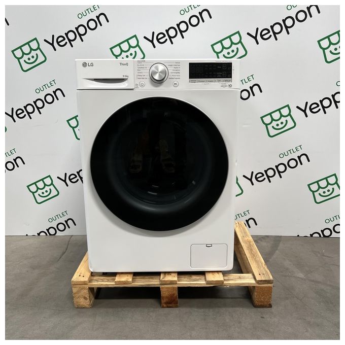Image of [ComeNuovo] LG F4DV509H1EA Lavasciuga TurboWash 360 AI DD Autodose Classe energetica B-E Capacita' di carico 9-6 Kg Centrifuga 1400 Giri Profondita' 56,5 cm Motore Inverter Direct Drive Vapore Wi-Fi