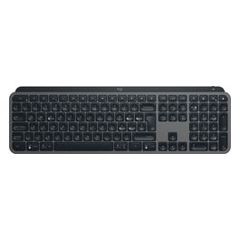 [ComeNuovo] Logitech MX Keys S, Tastiera Wireless, Profilo Basso, Digitazione Precisa, Tasti Programmabili, Retroilluminazione, Bluetooth, USB C Ricaricabile, Grigio