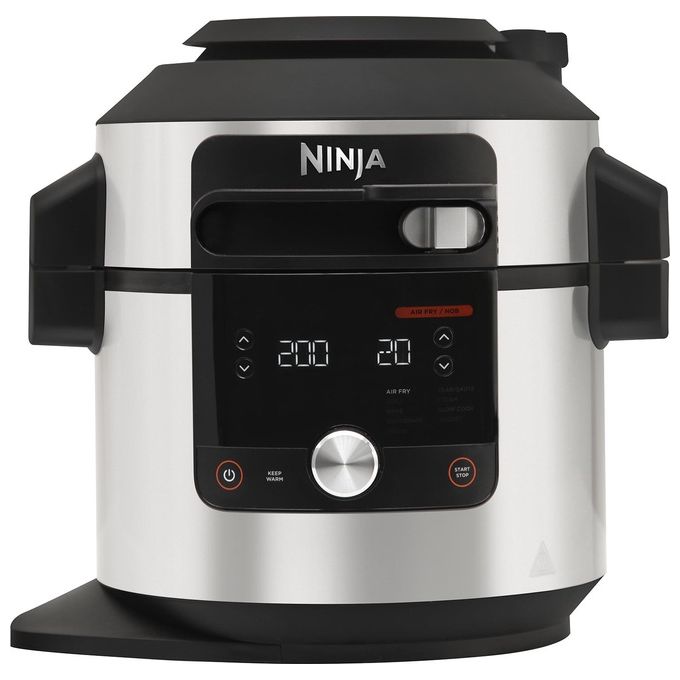 Image of [ComeNuovo] Ninja Foodi MAX Multicooker Apparecchio Multi-Cottura 7.5 Litri 1760W Nero-Acciaio Inossidabile