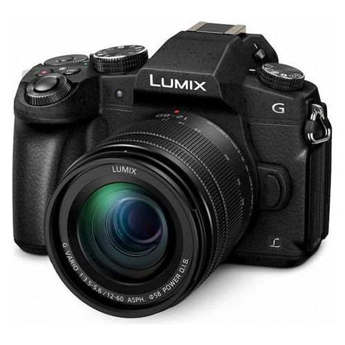 [ComeNuovo] Panasonic Fotocamera Mirrorless Lumix G80  Sensore Live MOS da 16 16 Megapixel 4k + ottica Lumix G VARIO 12-60 mm  F3.5-5.6 ASPH POWER O.I.S