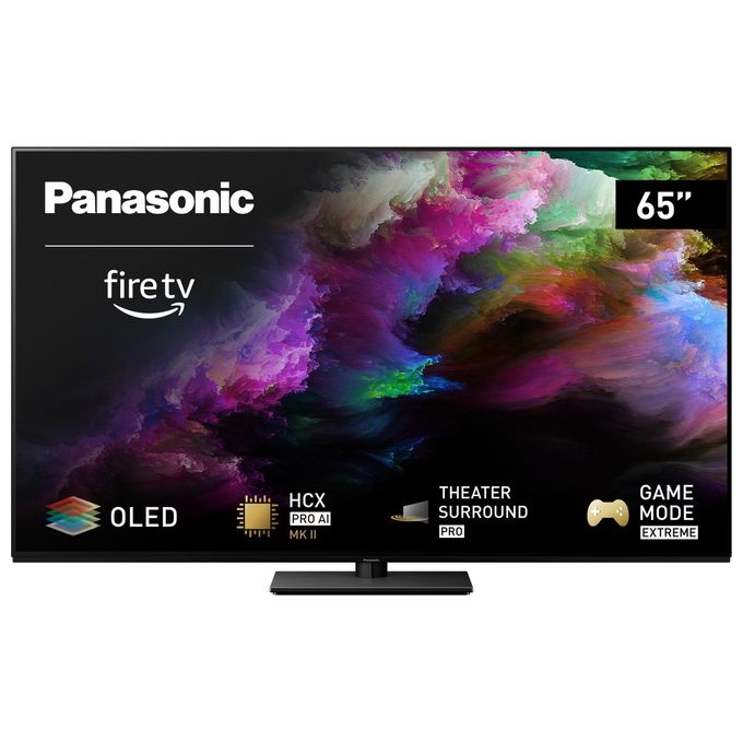 [ComeNuovo] Panasonic TV-65Z85AEG Smart TV 65 Pollici 4K Ultra HD Display OLED Sistema Fire TV Dolby Vision IQ HDR10 Classe G colore Nero