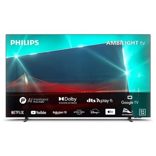 [ComeNuovo] Philips 55OLED718/12 Tv OLED 55'' 4K Ultra HD Smart TV Wi-Fi Metallico