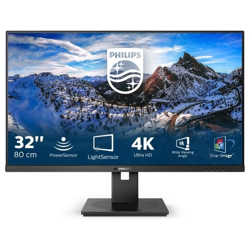 [ComeNuovo] PHILIPS Monitor 31.5'' LED VA 328B1/00 3840x2160 4K Ultra HD Tempo di Risposta 4 ms