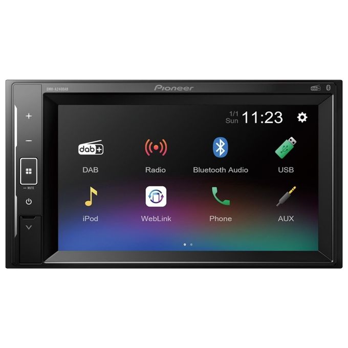 [ComeNuovo] Pioneer DMH-A240DAB Monitor Bluetooth Touch-Screen 6.2'' Dab-Dab+ Usb Bluetooth Slim