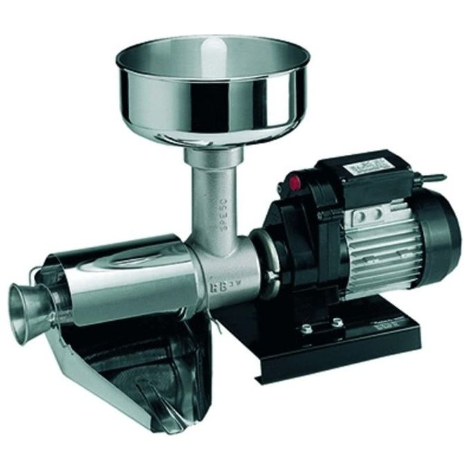[ComeNuovo] Reber 9004N N.5 Spremipomodoro Passapomodoro Elettrico Potenza 500 W Produzione 150-340 Kg-h Inox-Nero
