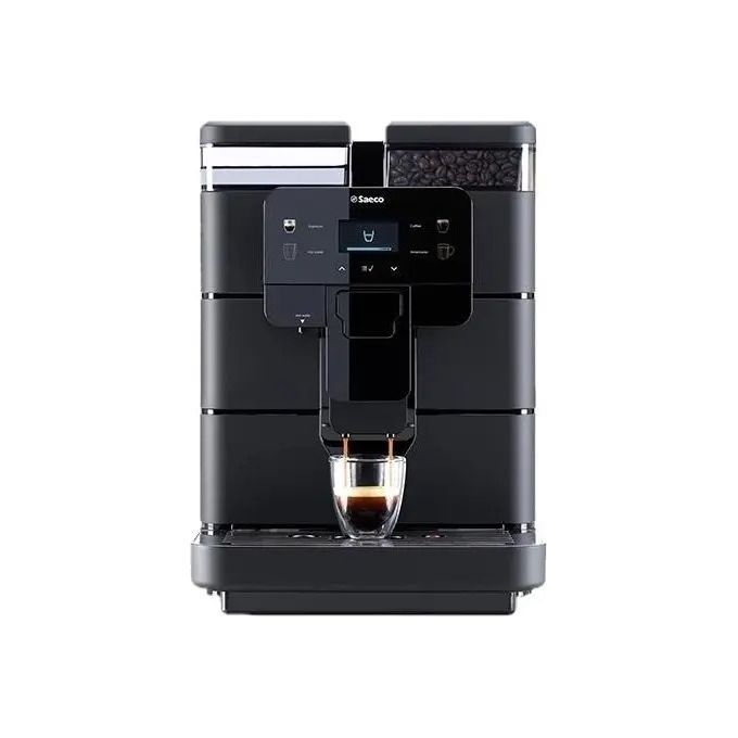 Saeco New Royal Black Macchina per Espresso Automatica e Manuale 2.5 Litri per un Caffe' di Qualita' Superiore