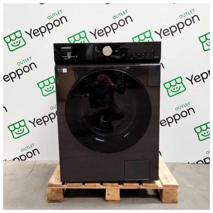 Image of [ComeNuovo] Samsung BeSPOKE AI WW11DB7B94GBU3 Lavatrice a carica frontale 11 Kg Classe A Ecodosatore AI Lavaggio e Control Profondita' 60 nero