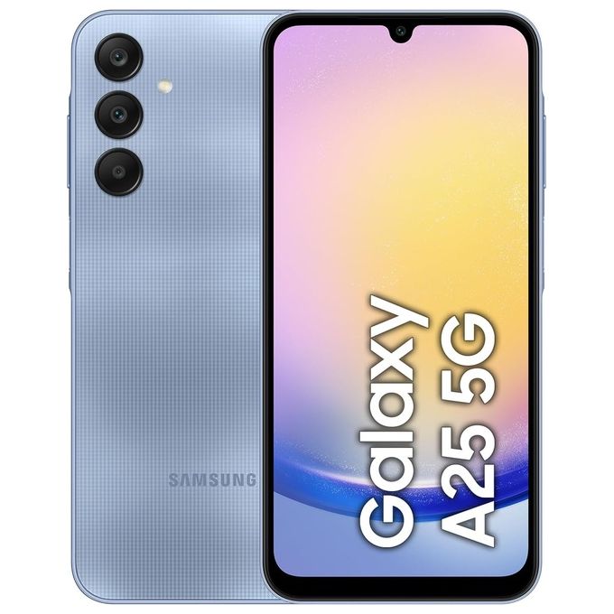 Image of [ComeNuovo] samsung galaxy a25 5g smartphone 8gb 256gb 6.5 pollici amoled 120hz dual sim blu italia