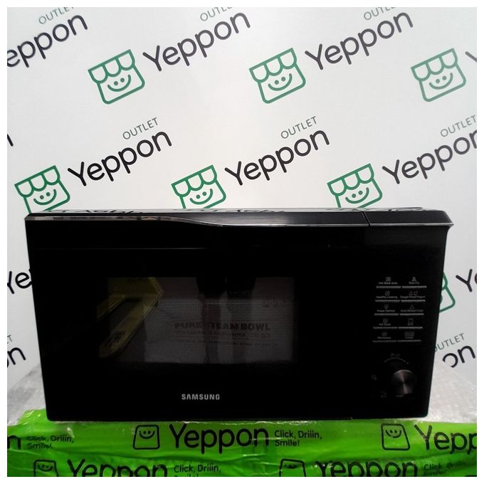 [ComeNuovo] Samsung MC28M6035KK – Forno a microonde combinato, 28 L, 2 100 W, Classe A, convezione, grill, SLIM FRY, HOTBLAST, cottura a vapore, sbrinamento, vetro EasyView, colore nero