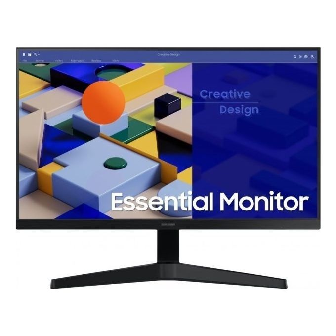 Image of [ComeNuovo] Samsung Monitor Led Serie S31C da 24'', 1920x1080 (Full HD), IPS, 75 Hz, 5 ms, FreeSync, D-Sub, HDMI, Eye Saver Mode, Flicker Free