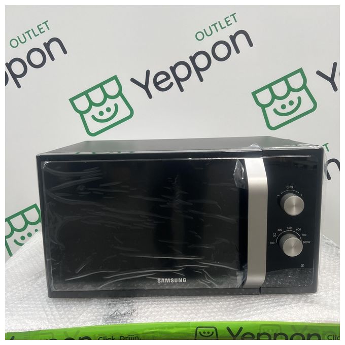 Image of [ComeNuovo] Samsung MS23F300EEK-ET Forno a Microonde Capacita' 23 Litri Potenza 800 W Sistema 3 Onde Dual Dial Nero