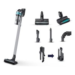 [ComeNuovo] VS20T7531T1/ET Jet 75 Turbo Scopa Elettrica Senza Filo Senza Sacco Potenza 200W Autonomia 60 Minuti Silver