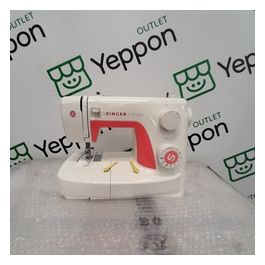 [ComeNuovo] Simple 3210 Macchina da Cucire Meccanica 15 Operazioni di Cucito Bianco Rosa