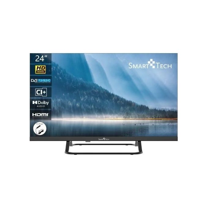 Image of [ComeNuovo] Smart Tech 24HN01VC Tv Led 24 pollici Hd 3hdmi 2 Usb Hotel Mode Tivusat 12 V