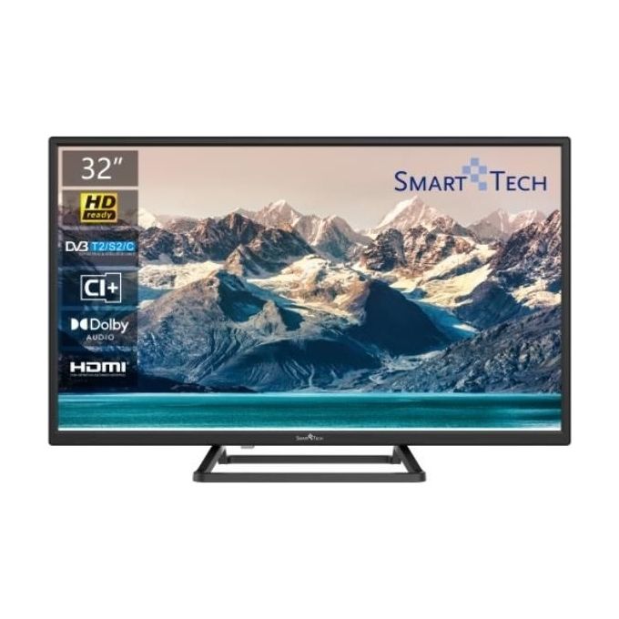 [ComeNuovo] Smart Tech 32HN10T3 Tv Led 32'' Hd 3 Hdmi 2 Usb Dolby Audio Nero