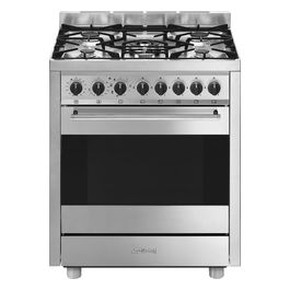 [ComeNuovo] B71GMX2 Cucina a gas 5 fuochi Forno Elettrico 70 Litri Classe A Inox