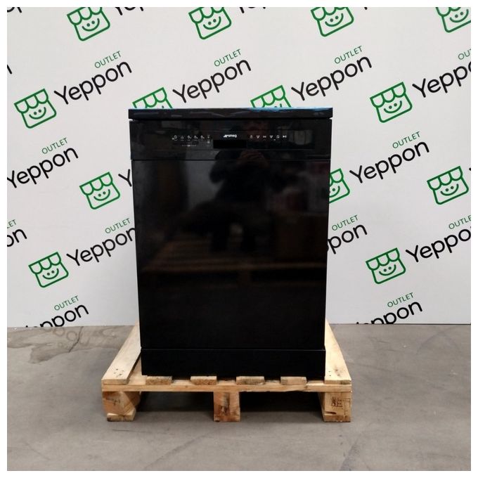 Image of [ComeNuovo] Smeg LVS292DN Estetica Universale Lavastoviglie Libera Installazione 13 Coperti Classe energetica D 5 programmi Motore Inverter Nero