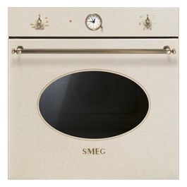 [ComeNuovo] SF800AVO Forno Elettrico da incasso Ventilato Estetica Coloniale Capacita' 70 Litri Classe energetica A-10% 6 Funzioni 60 cm Avena