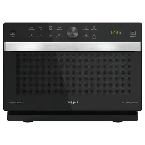 [ComeNuovo] MWP 337 SB Forno a Microonde con Grill Capacita' 33 Litri Potenza 1000 W Funzione DualCrisp DualSteam Jet Start ChefMenu Display LED Nero
