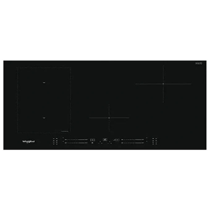 [ComeNuovo] Whirlpool WL S3377 BF Piano Cottura a Induzione 4 Zone FlexiCook Sobbollire Booster 3Kw Touch slider 80 cm Nero