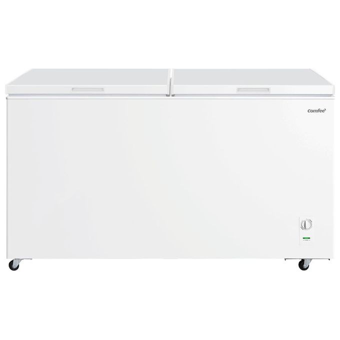 Image of Comfee RCC688WH2 Congelatore a Pozzetto Orizzontale Capacita' 508 Litri Classe energetica E Capacita' di congelamento 23 kg-24h Due Porte